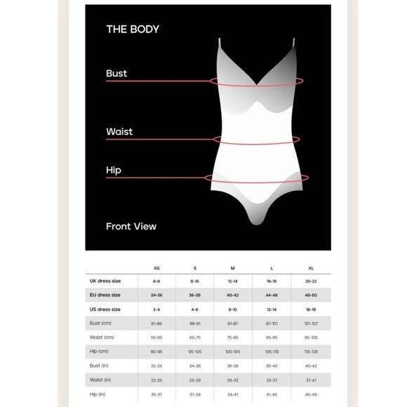 Heist The Outer Body Shapewear Bodysuit Size Medium - Picture 13 of 14